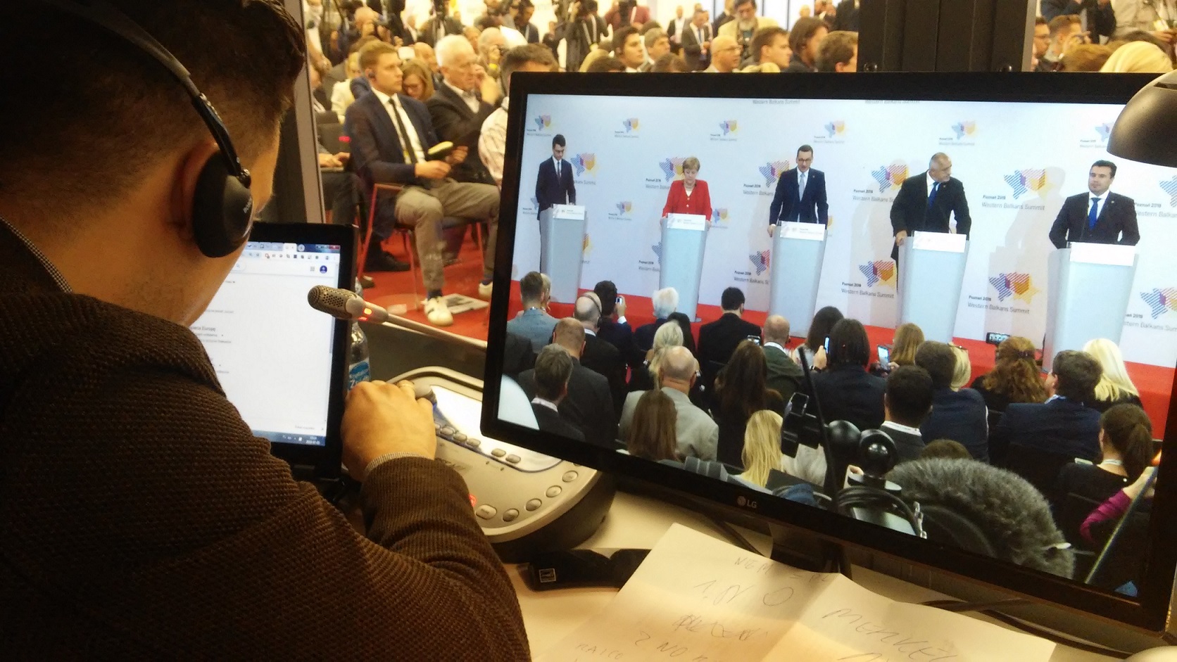 Zespół tłumaczy Symultaniczne Pl w akcji